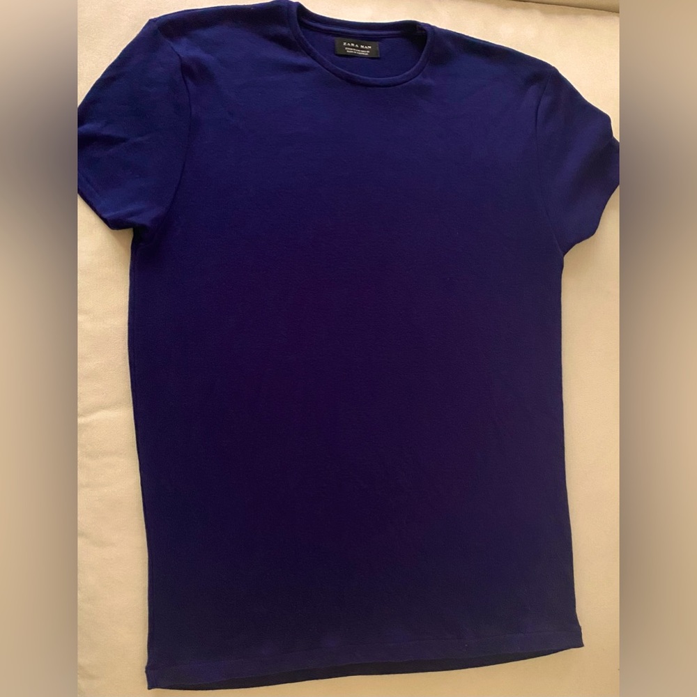 Zara Men’s SS Lightweight Knit Shirt